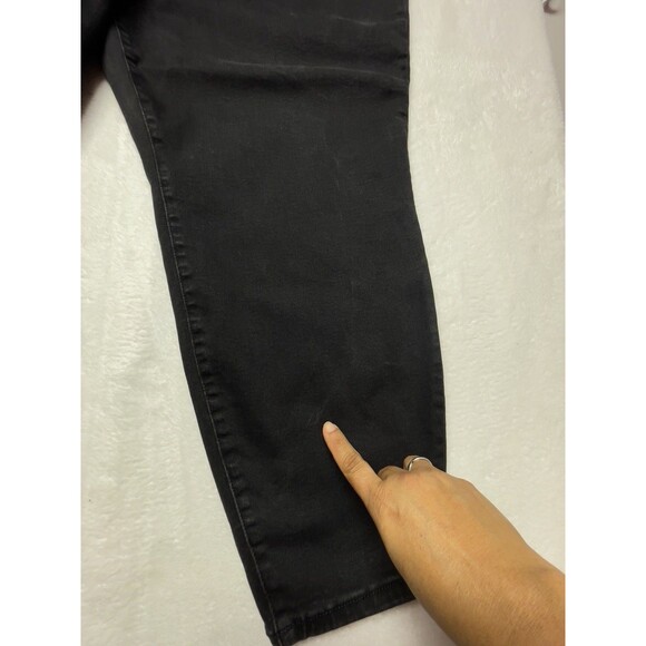 Good American GLEAF739BT Women’s Plus Sz 20-26 Faded Black Stretch Skinny Jeans - Picture 13 of 13